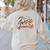 Retro Sunset Fifth Grade Teacher & Student Back To School Women's Sweatshirt Back Print Sand Retro Sunset Fifth Grade Teacher & Student Back To School Women's Sweatshirt Back Print Sand