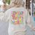 Retro Welcome Back To School Teacher Appreciation Boys Girls Women's Sweatshirt Back Print Sand