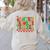 Santas Favorite Teacher Retro Groovy Christmas Xmas Women Women's Sweatshirt Back Print Sand