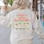 School Office Clerk Creepin' It Real HALLOWEEN Teacher Shirt Women's Sweatshirt Back Print Sand