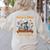 Science Is Magic Halloween Skeleton Students Teacher Women's Sweatshirt Back Print Sand