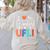 Science Of Reading I Love To Teach UFLI Teacher Literacy Women's Sweatshirt Back Print Sand