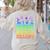 Science Teacher Because Figuring Things Out Is Better Than Women's Sweatshirt Back Print Sand