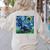 Scottish Terrier Starry Night Scotty Dog Art By Aja Women's Sweatshirt Back Print Sand
