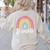 Sé Amable Spanish Bilingual Teacher Be Kind Boho Rainbow Women's Sweatshirt Back Print Sand Sé Amable Spanish Bilingual Teacher Be Kind Boho Rainbow Women's Sweatshirt Back Print Sand
