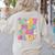 In My Second Grade Era Teachers Women Back To School Girls Women's Sweatshirt Back Print Sand