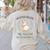 Second Grade Silly Goose Club For Teacher Or Student Women's Sweatshirt Back Print Sand Second Grade Silly Goose Club For Teacher Or Student Women's Sweatshirt Back Print Sand