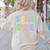 Second Grade Team Heart Teacher Student Back To School Girls Women's Sweatshirt Back Print Sand