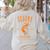 Sedona Arizona Southwestern Style Souvenir Vintage Women's Sweatshirt Back Print Sand