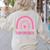 Ser Bilingue Es Un Superpoder Spanish Teacher Esl Teacher Women's Sweatshirt Back Print Sand