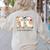 Silly Goose Spooky Teacher Halloween Cute Goosebumps Women's Sweatshirt Back Print Sand