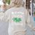 Sleighing Math Problem Xmas In Math Teacher Christmas Men Women Women's Sweatshirt Back Print Sand