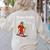 Slope Dude Algebra Geometry Middle School Math Teacher Women's Sweatshirt Back Print Sand