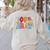 You Are Smart Brave Strong Kind Loved Motivation Teacher Kid Women's Sweatshirt Back Print Sand