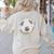 Soccer Dot Day Shirts For Kids Men Women Teacher Women's Sweatshirt Back Print Sand