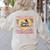Social Studies Teacher Pencil Heart Leopard Back To School Women's Sweatshirt Back Print Sand