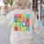 Spanish Teacher Back To School Maestra Dual Language Crew Women's Sweatshirt Back Print Sand Spanish Teacher Back To School Maestra Dual Language Crew Women's Sweatshirt Back Print Sand