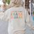 Spanish Teacher Groovy I'm Bilingual I Haha And Jaja Women's Sweatshirt Back Print Sand Spanish Teacher Groovy I'm Bilingual I Haha And Jaja Women's Sweatshirt Back Print Sand