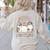 SPED Boo Crew Halloween Floral Ghost Special Ed SPED Teacher For Men Women Kids Women's Sweatshirt Back Print Sand