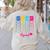 SPED Squad Proud Special Education Para Teacher Colorful Women's Sweatshirt Back Print Sand SPED Squad Proud Special Education Para Teacher Colorful Women's Sweatshirt Back Print Sand