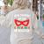 SPED Teacher Are Just Superheroes Disguise Special Education Women's Sweatshirt Back Print Sand