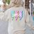 SPED Teacher Squad Lightning Bolt Special Education Women's Sweatshirt Back Print Sand SPED Teacher Squad Lightning Bolt Special Education Women's Sweatshirt Back Print Sand
