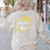 Spelling Bee Halloween Costume For Teachers Women's Sweatshirt Back Print Sand Spelling Bee Halloween Costume For Teachers Women's Sweatshirt Back Print Sand