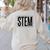 Stem Teacher Science Technology Engineering Math Teachers Women's Sweatshirt Back Print Sand Stem Teacher Science Technology Engineering Math Teachers Women's Sweatshirt Back Print Sand