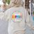 Student Support Team Counselor Social Worker Teacher Crew Women's Sweatshirt Back Print Sand