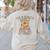 My Students Have A Pizza-My-Heart Valentines Day Teacher Women's Sweatshirt Back Print Sand