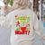 My Students Stole My Heart Teacher Holiday Merry Christmas Women's Sweatshirt Back Print Sand