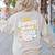 Surprise I'M Your Teacher Today Sub Substitute Teacher Women's Sweatshirt Back Print Sand