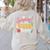 Surprise I'm Your Teacher Today Women's Sweatshirt Back Print Sand Surprise I'm Your Teacher Today Women's Sweatshirt Back Print Sand