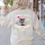 I Survived 100 Days Of School Teacher Kids Cat Lover Women's Sweatshirt Back Print Sand I Survived 100 Days Of School Teacher Kids Cat Lover Women's Sweatshirt Back Print Sand