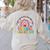 It Takes A Big Heart To Shape Little Minds Teacher Assistant Women's Sweatshirt Back Print Sand