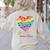 It Takes a Big Heart To Shape Little Minds Teacher Women's Sweatshirt Back Print Sand It Takes a Big Heart To Shape Little Minds Teacher Women's Sweatshirt Back Print Sand