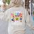 I Teach 2nd Grade Superheroes Back To School Teacher Men Women Girls Kids Women's Sweatshirt Back Print Sand