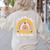 I Teach The Cutest Bees In The Beehive Teachers Day Women's Sweatshirt Back Print Sand