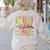 I Teach The Cutest Owls Christmas Or Teachers Day Women's Sweatshirt Back Print Sand