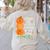 I Teach The Cutest Pumpkins In Patch Pre-K Halloween Teacher Women's Sweatshirt Back Print Sand