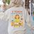 I Teach In My Pajamas Crayon Home School Teacher PJs Women's Sweatshirt Back Print Sand I Teach In My Pajamas Crayon Home School Teacher PJs Women's Sweatshirt Back Print Sand