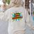 I Teach Superheroes Retro Comic Super Teacher Graphic Women's Sweatshirt Back Print Sand