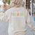 I Teach Tiny Humans How To Dance Ballet Dance Teacher Kids Women's Sweatshirt Back Print Sand I Teach Tiny Humans How To Dance Ballet Dance Teacher Kids Women's Sweatshirt Back Print Sand