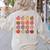 Teacher Apple Back To School Art For School Supplies Women's Sweatshirt Back Print Sand Teacher Apple Back To School Art For School Supplies Women's Sweatshirt Back Print Sand