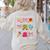 Teacher Christian God Says I Am Faith Religious Bible Verse Women's Sweatshirt Back Print Sand