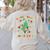 Teacher Christmas Shirts Pajama Matching Rockin' Around The Classroom -Adult Short Sleeve Small Modern Festive Christmas Teacher Xmas Vibes T-Shirt Women's Sweatshirt Back Print Sand