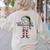 The Teacher Elf Shirt Matching Family Christmas Elf Men Women Kids Women's Sweatshirt Back Print Sand The Teacher Elf Shirt Matching Family Christmas Elf Men Women Kids Women's Sweatshirt Back Print Sand
