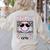 In My Teacher Era Groovy Tie Dye Back To School Cute Teacher Women's Sweatshirt Back Print Sand