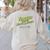 Teacher Halloween Tshirt Teacher From The Lagoon Men Women Women's Sweatshirt Back Print Sand