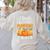 Teacher Halloween Pre-K Teacher Kindergarten Cutest Pumpkins Women's Sweatshirt Back Print Sand